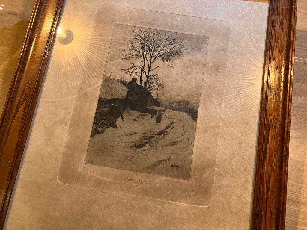 Winteravond Anton Mauve, Ophalen
