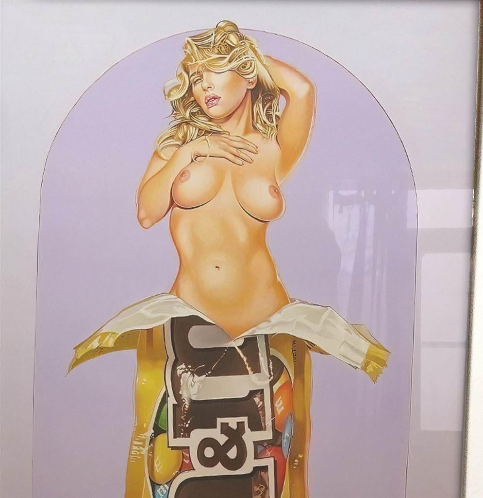 Ramos M&M''s Kunst Sexy Naakt Pin up Poster in Lijst, Verzenden, Nieuw, A1 t/m A3, Film en Tv