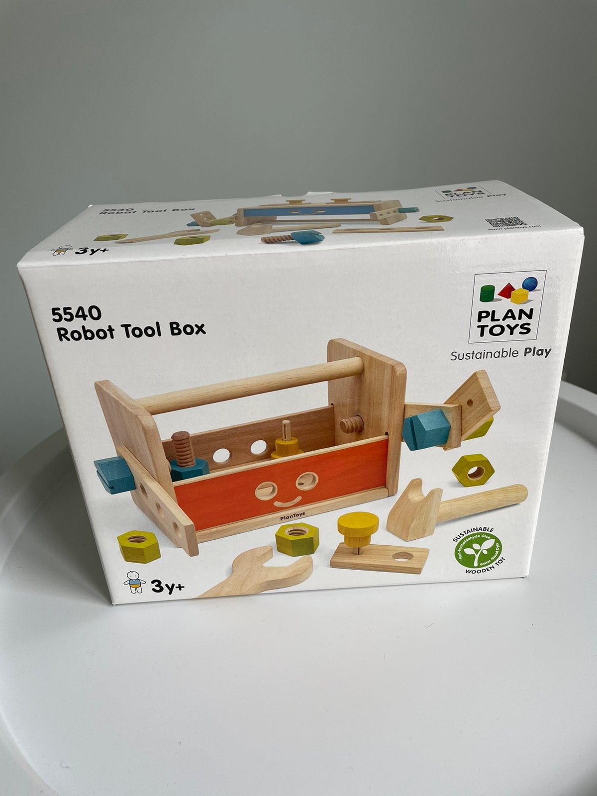 PlanToys houten Robot Gereedschapskist – Nieuw & ongebruikt, Kinderen en Baby's, Speelgoed | Houten speelgoed, Ophalen of Verzenden