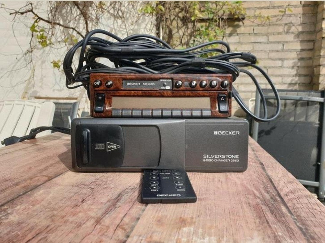 Becker Mexico Autoradio voor mercedes w126 sec, Ophalen of Verzenden, Gebruikt
