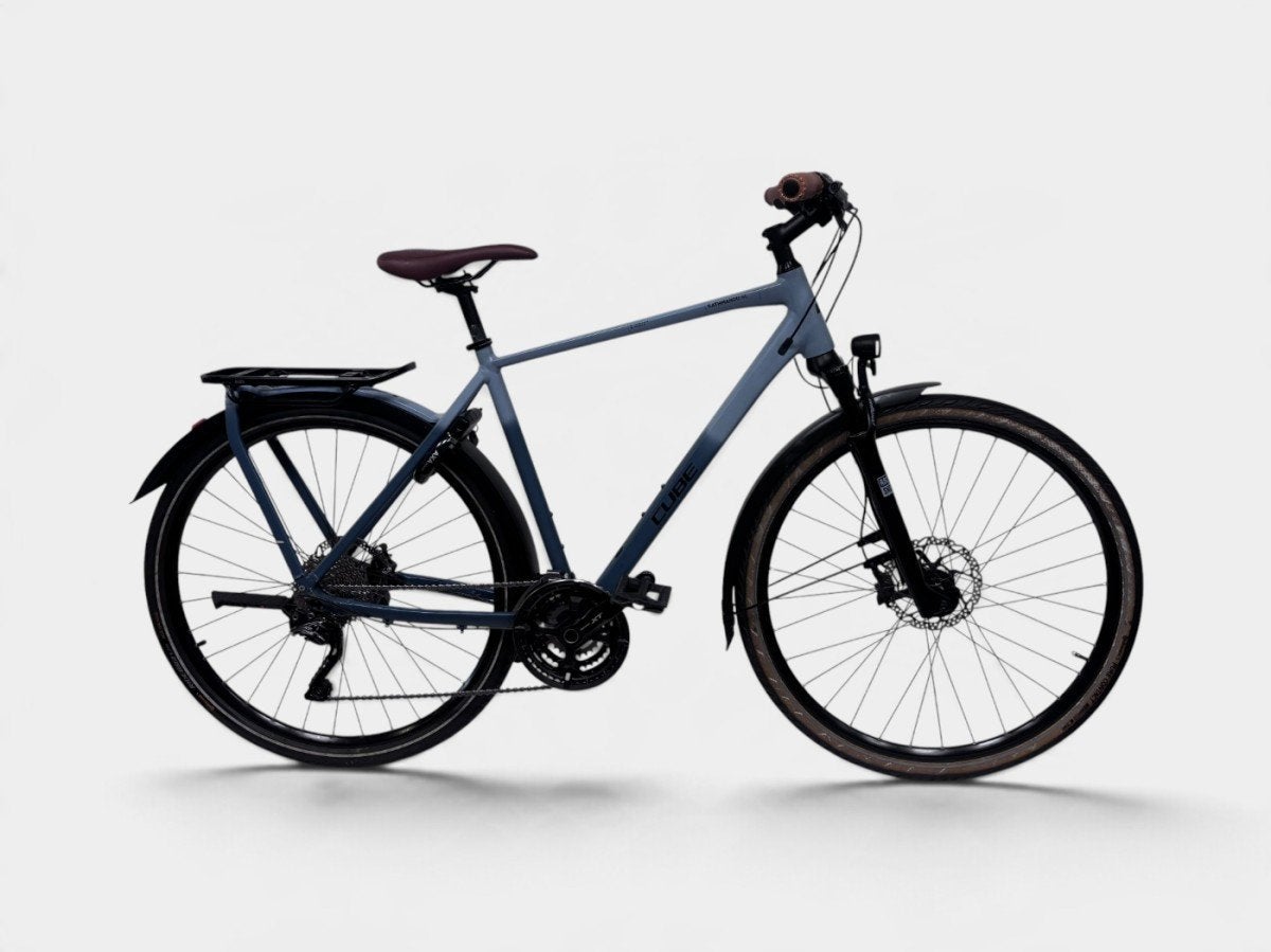 CUBE Kathmandu SL Heren Storm/Black M 54cm M, Gebruikt, -, -, Versnellingen