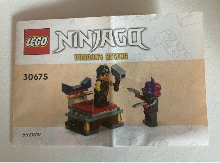 LEGO Ninjago Dragons Rising 30675 Polybag, Ophalen of Verzenden, Zo goed als nieuw, Overige merken