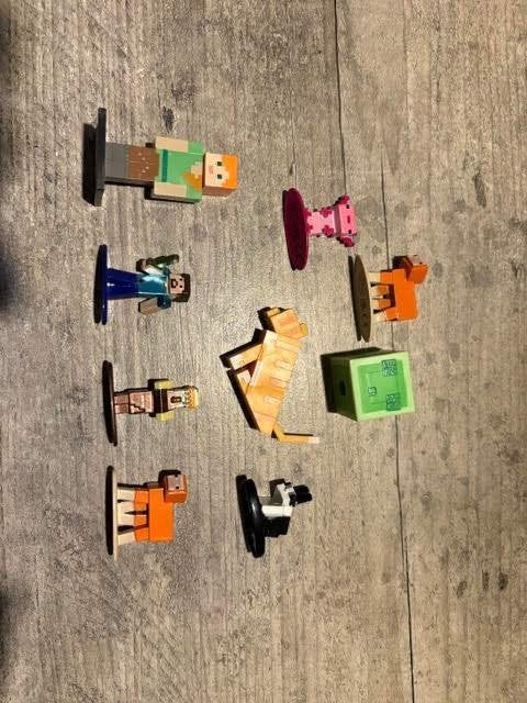 minecraft poppetjes, Verzamelen, Ophalen of Verzenden, Zo goed als nieuw