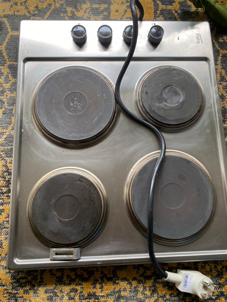 Beko Gasfornuis met 4 Kookzones, Witgoed en Apparatuur, Kookplaten, Ophalen, Gebruikt