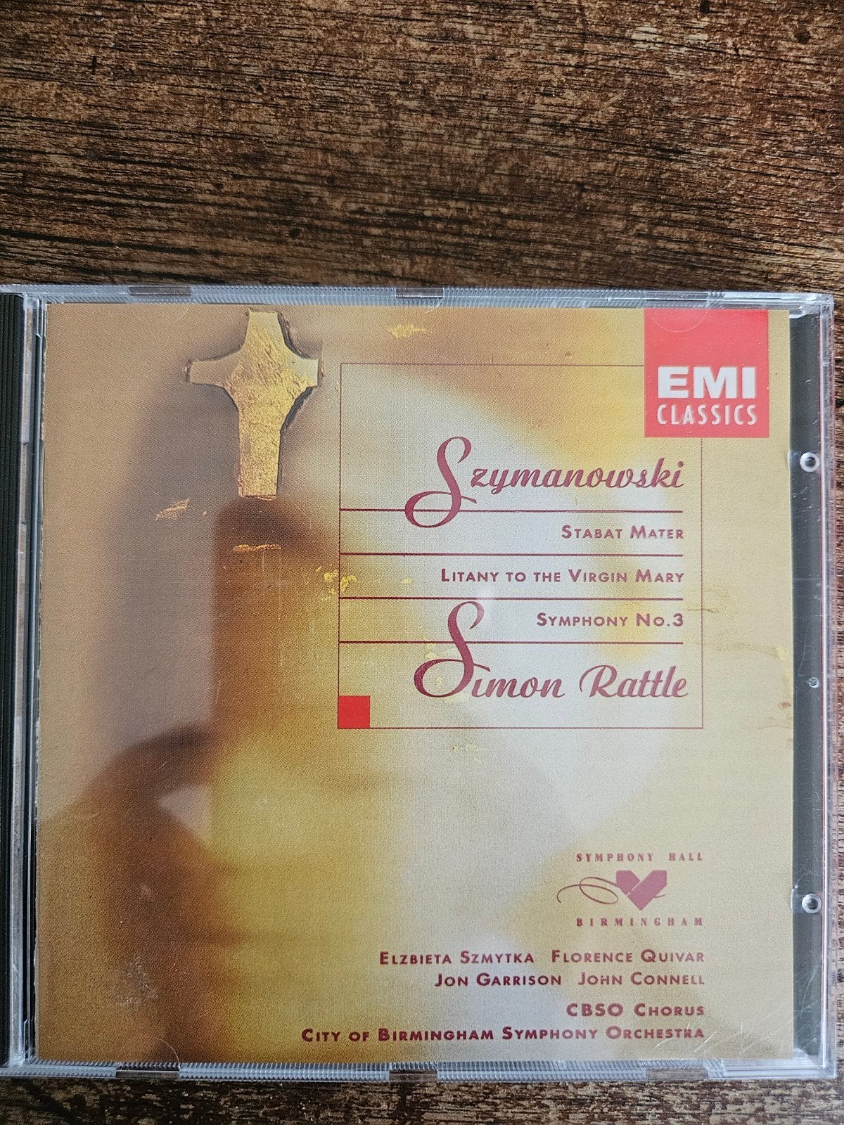 Szymanowski: Stabat Mater, Litany, Symfonie 3 - Simon Rattle, Overige componisten, Ophalen of Verzenden, Zo goed als nieuw, Orkest of Ballet
