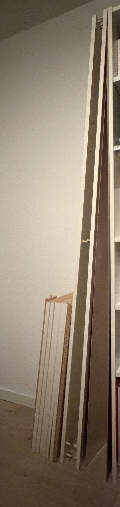 Billy (Ikea) wit, Ophalen, Met plank(en), Gebruikt, 200 cm of meer