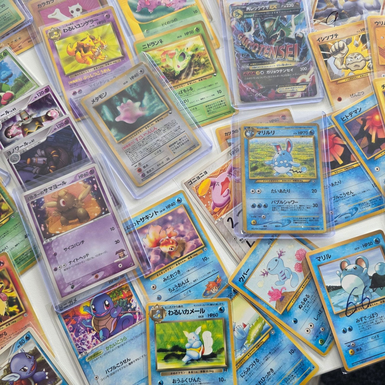 Vintage Japanse Pokémon collectie - Vending, Neo, Promo, Ophalen of Verzenden, Zo goed als nieuw, Meerdere kaarten
