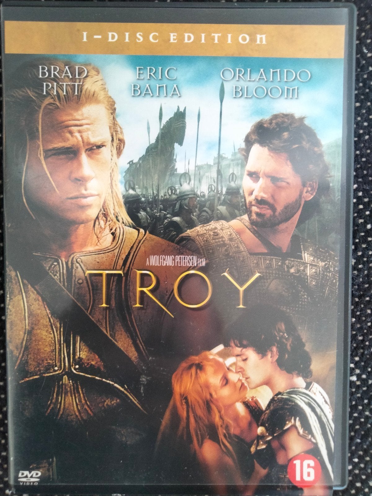 Troy I-DiscEdition DVD - Brad Pitt, Eric Bana, Orlando Bloom, Cd's en Dvd's, Gebruikt, Vanaf 16 jaar, Speciale editie, Actiethriller