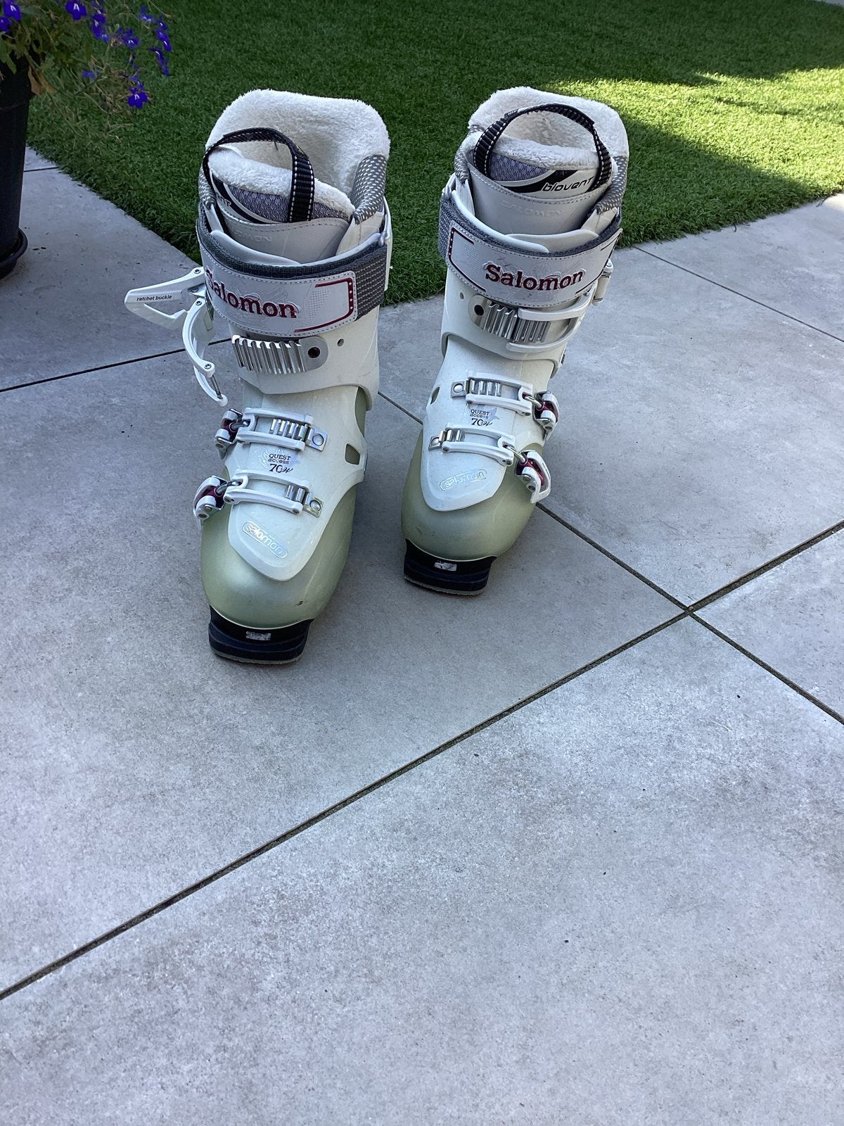 Salomon Quest 70 Skischoenen - Dames - Maat 27.0 (41,5), Gebruikt, Schoenen, Skiën, Salomon