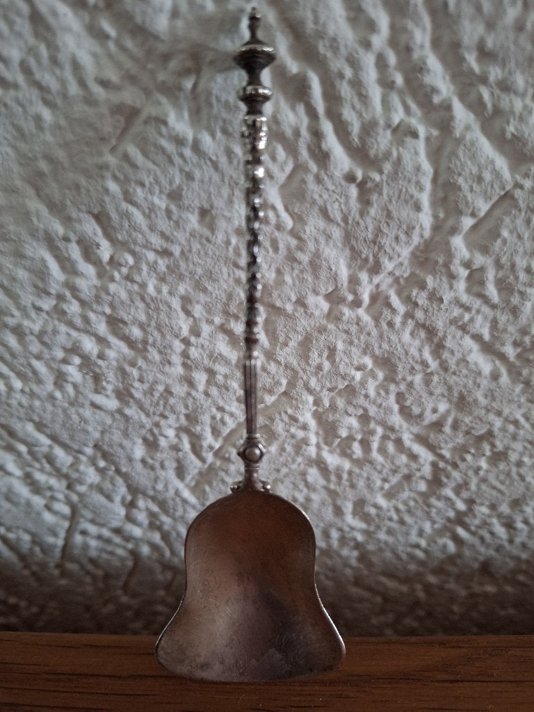 Zilveren suikerlepel, Antiek en Kunst, Ophalen, Zilver