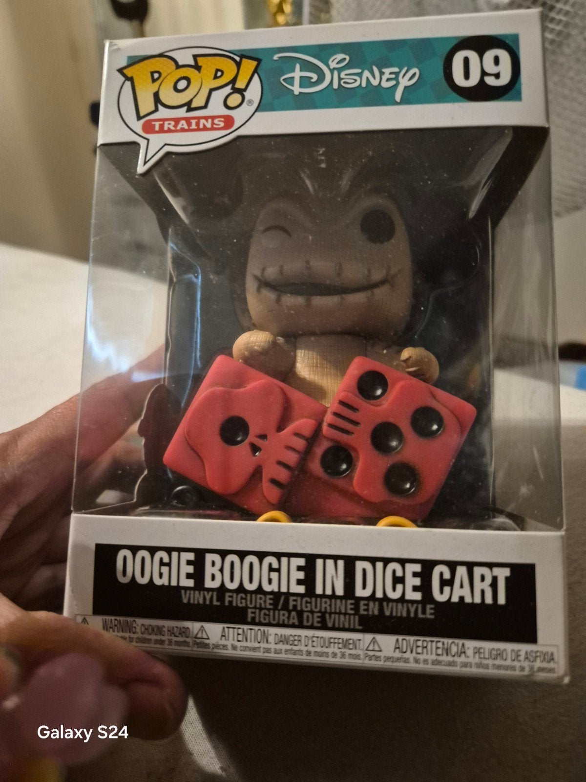 Funko Pop! Disney Oogie Boogie in Dice Cart #09, Ophalen of Verzenden, Nieuw