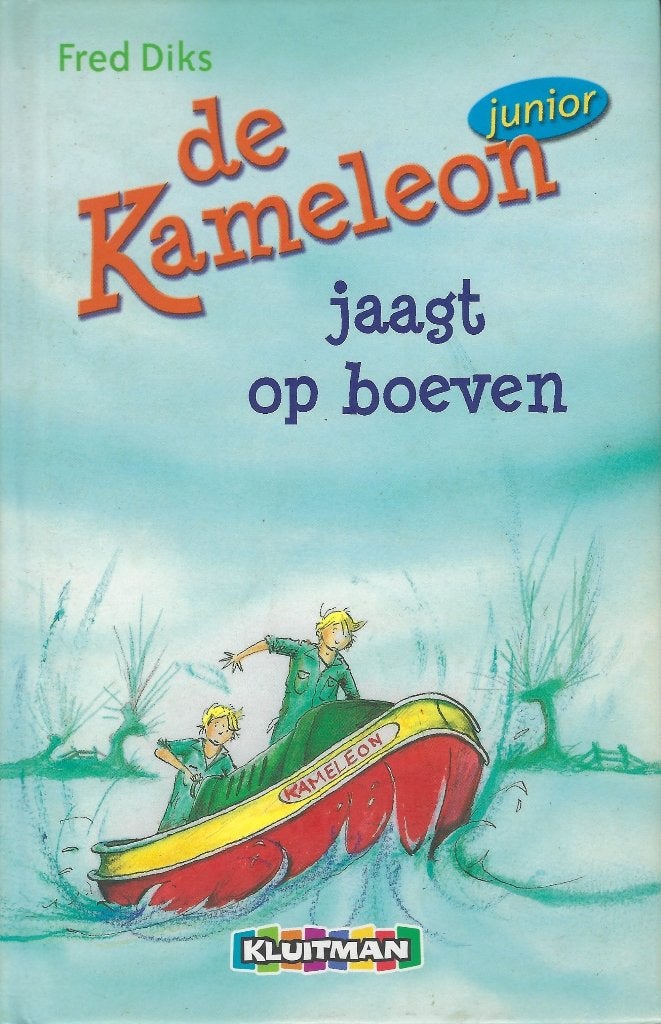 BOEK = ''De Kameleon'' jaagt op boeven (door Fred Diks), Ophalen of Verzenden, Zo goed als nieuw, Fred Diks