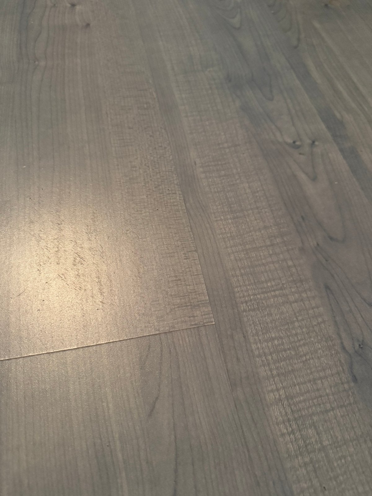 Licht gevlamd blauw click laminaat, Ophalen, 50 tot 150 cm, Zo goed als nieuw, 10 m² of meer