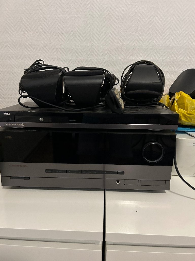 harman kardon dolby surround set, Audio, Tv en Foto, Home Cinema-sets, Gebruikt, 70 watt of meer, 5.1-systeem, Overige spelers