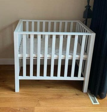 Baby Box Wit 100 x 80 inclusief matras, Ophalen, Gebruikt, Ledikant