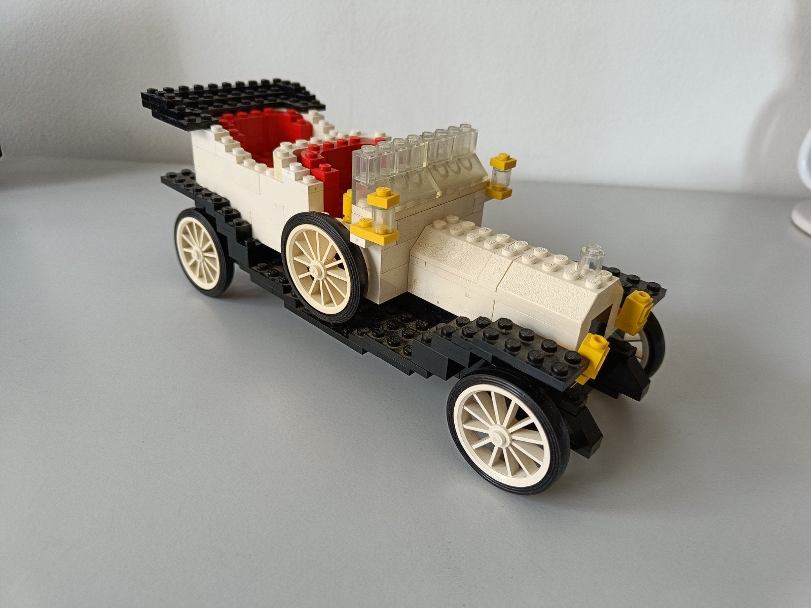 Lego 395 Hobby Sets Rolls-Royce 1909, met boekje, 1976, Ophalen of Verzenden, Gebruikt, Complete set, Lego