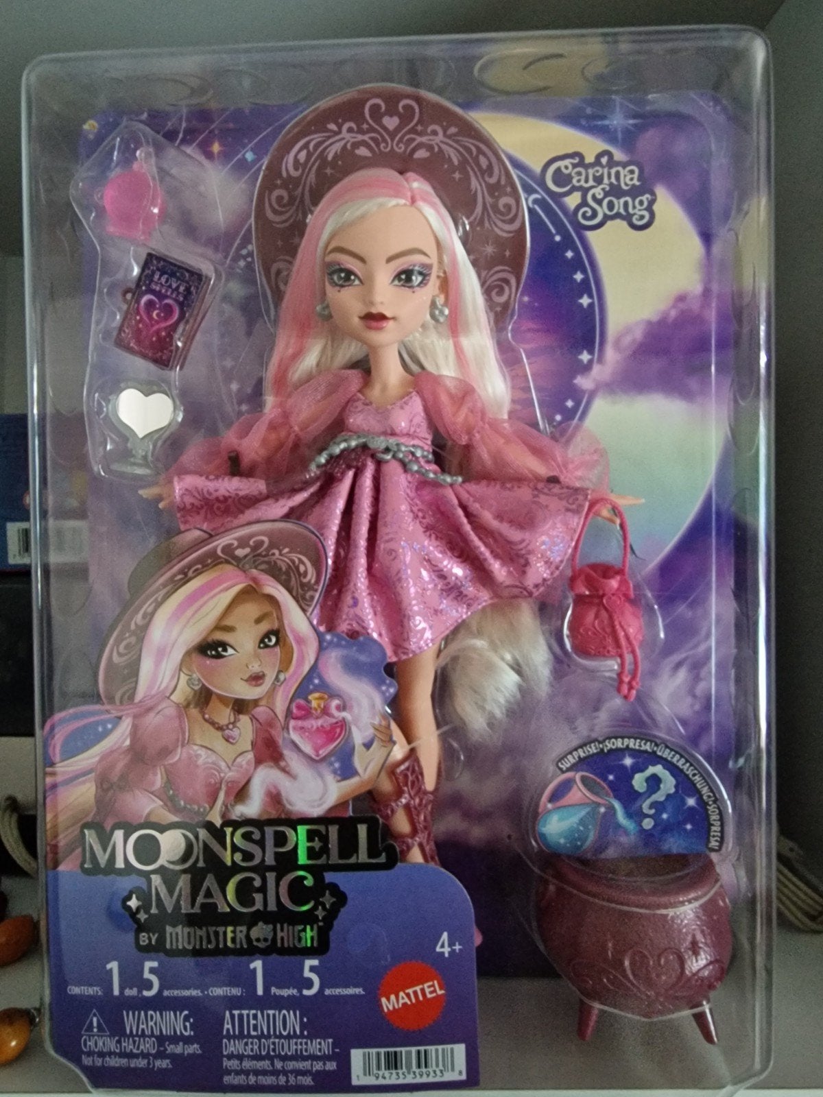 monster high moonspel magic carina song NRFB, Verzamelen, Poppen, Ophalen of Verzenden, Nieuw, Pop