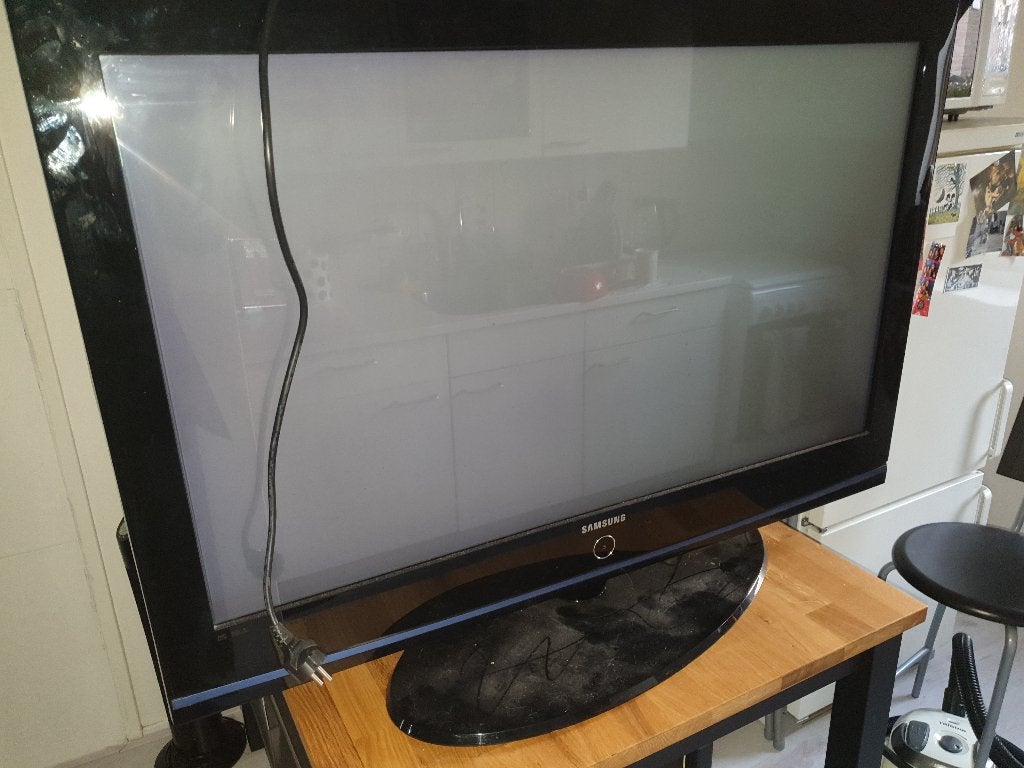 SAMSUNG Plasma-TV 42 inch (lees omschrijving), Ophalen, Gebruikt, 50 Hz, Samsung