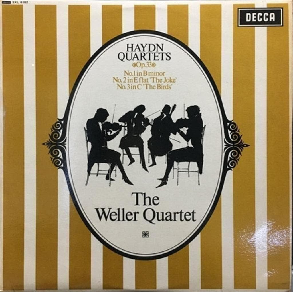 Haydn - The Weller Quartet – Quartets Op 33 Decca – SXL 6182, Kamermuziek, Ophalen of Verzenden, Zo goed als nieuw, 12 inch