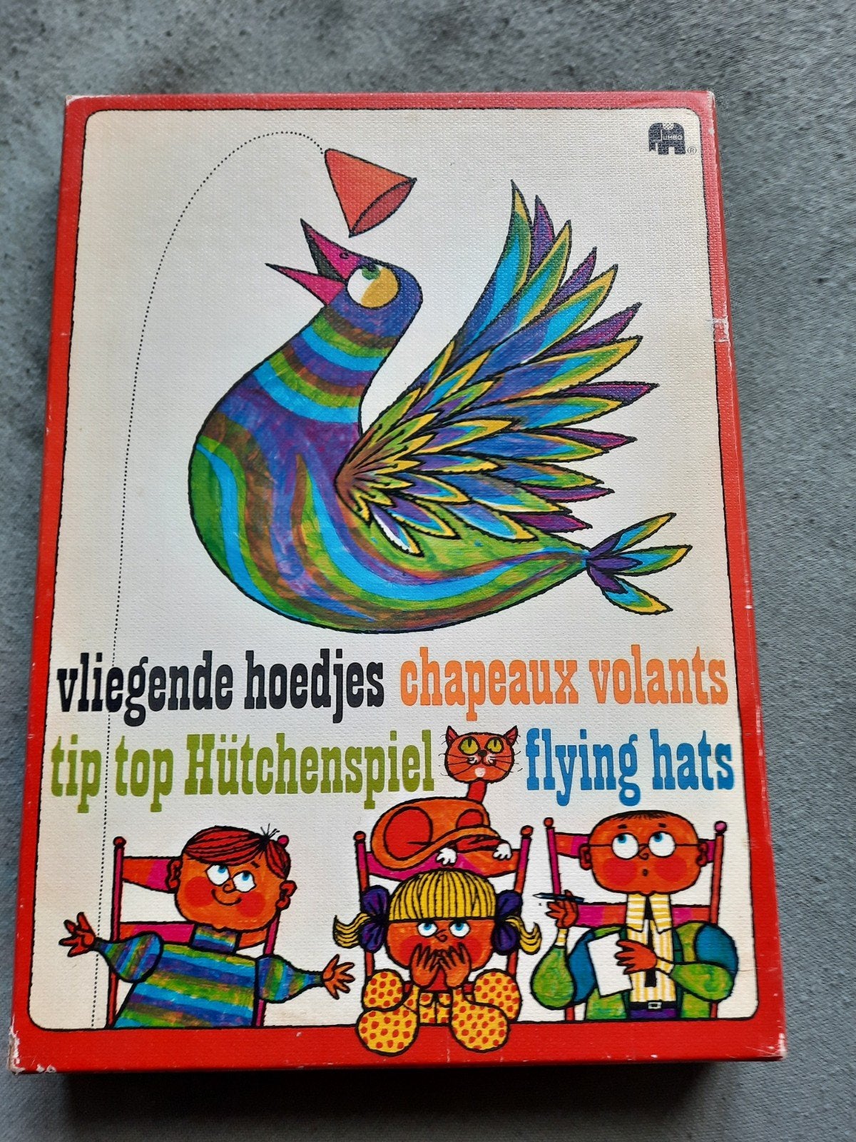 Vintage vliegende hoedjes, Ophalen of Verzenden, Jumbo spellen