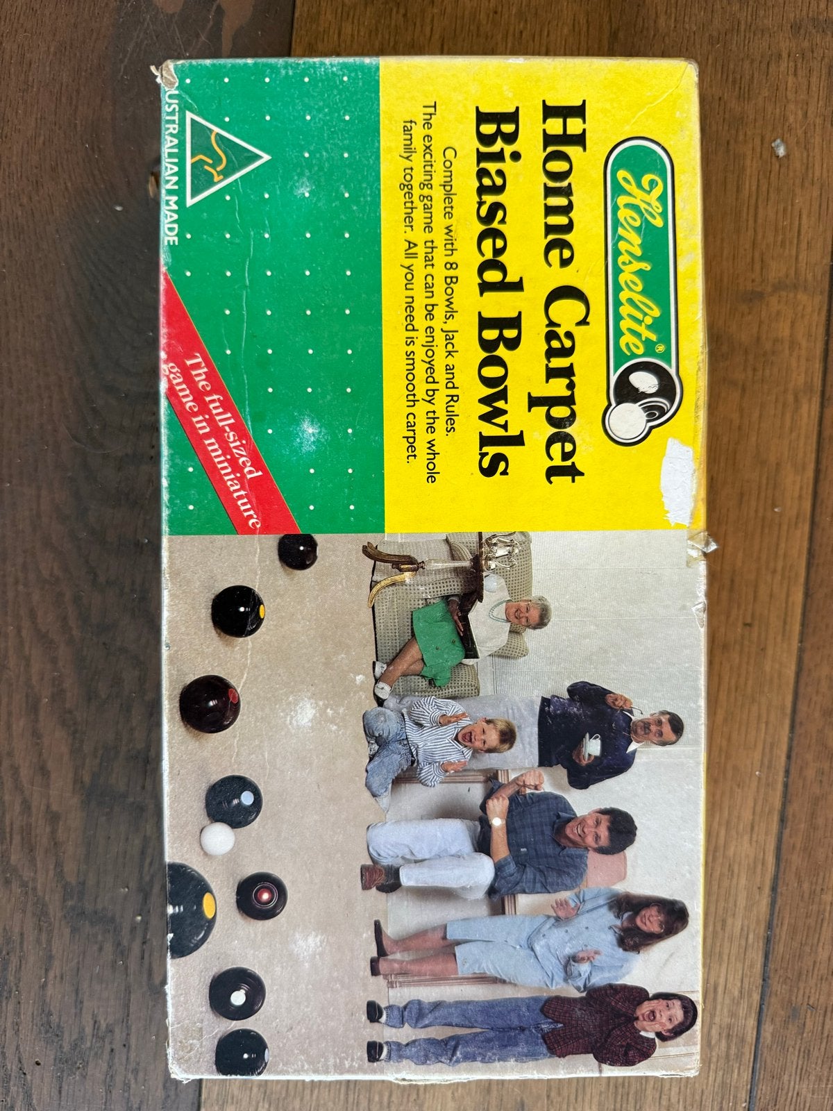 Henselite Home Carpet Biased mini Bowls - Compleet Spel, Een of twee spelers, Ophalen, Gebruikt