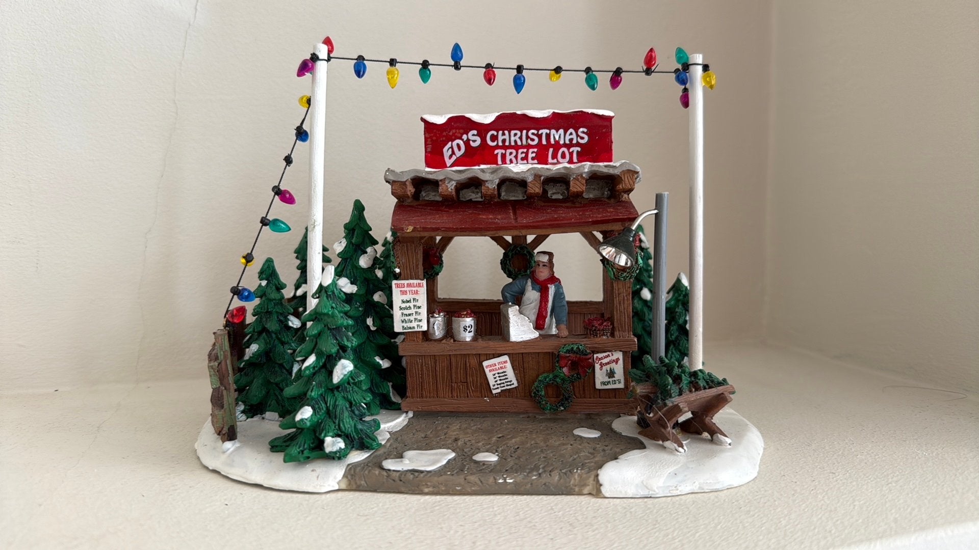 Lemax  huis voor kerstdorp, Ophalen of Verzenden, Zo goed als nieuw