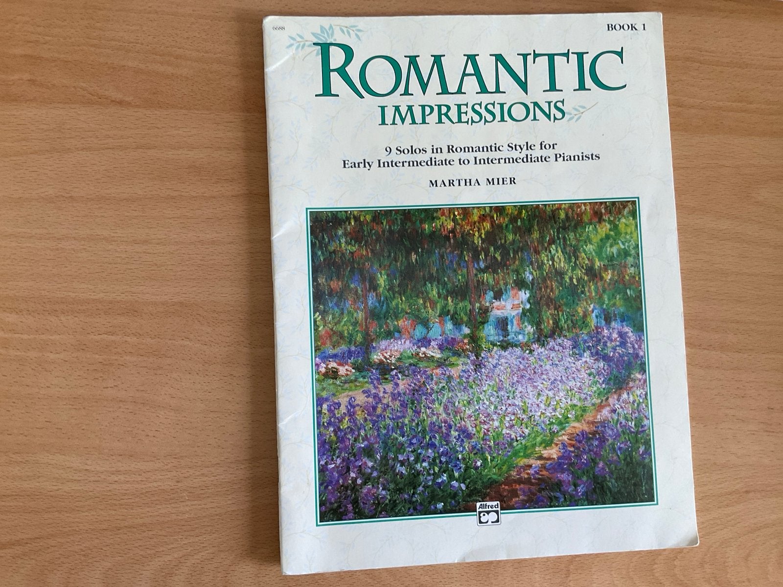 Romantic Impressions - Martha Mier (Pianoboek), Muziek en Instrumenten, Gebruikt, Klassiek, Ophalen of Verzenden, Thema