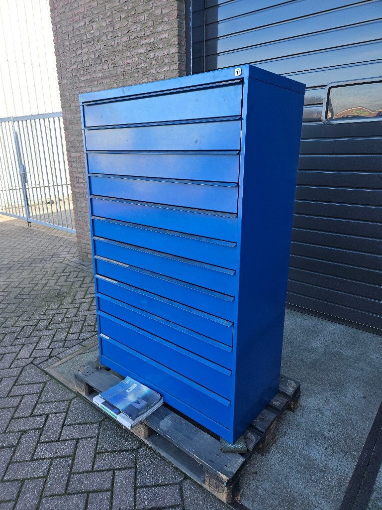Ladenkast met kantmes gereedschap tbv kantbank, Ophalen of Verzenden, Gebruikt