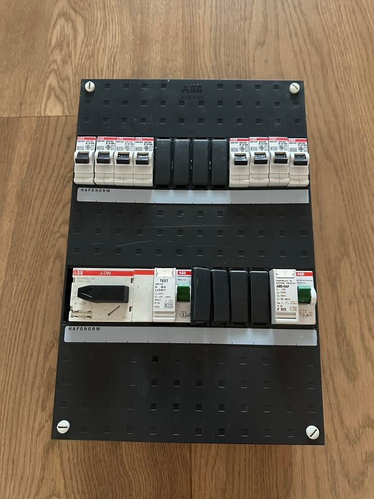 ABB Groepenkast met aardlekschakelaars en automaten, Ophalen, Gebruikt, Overige typen