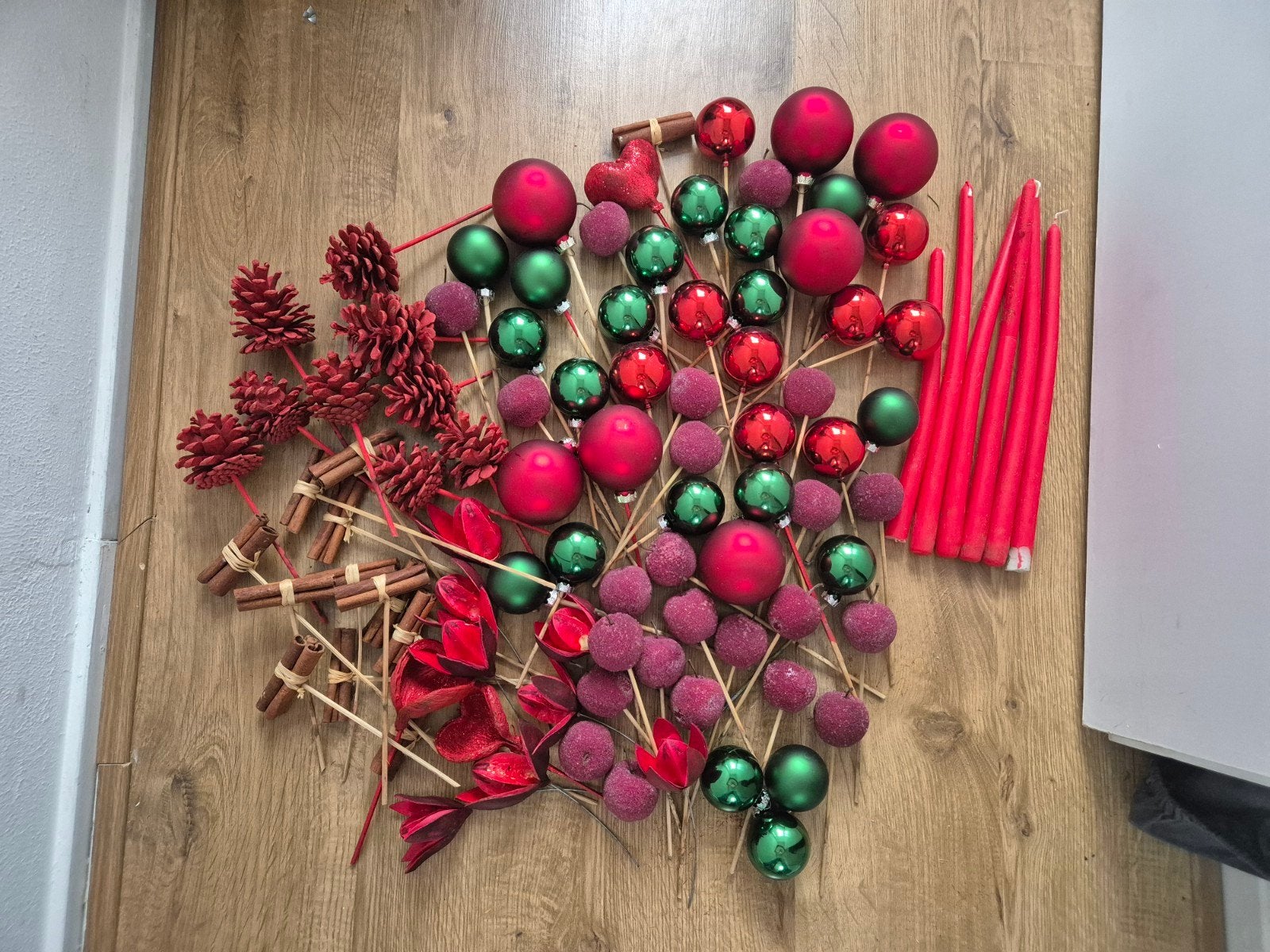Kerst versiering voor decoratie, Ophalen, Gebruikt