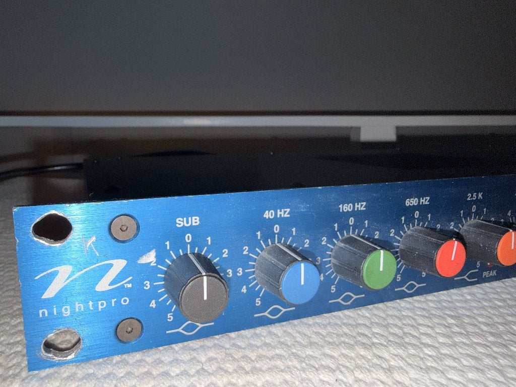 Nightpro EQ3D Stereo Equalizer, Ophalen of Verzenden, Gebruikt, Equalizer