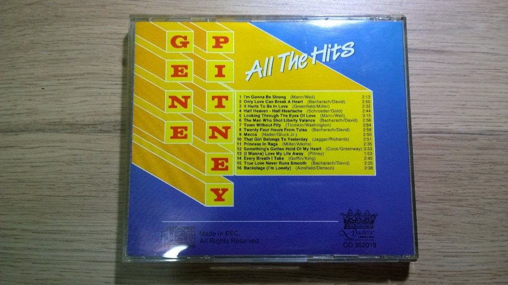 Gene pitney- all the hits, Ophalen, Gebruikt, Pop, Album
