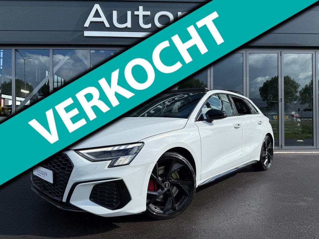 Audi A3 Sportback 2.0 TFSI S3 quattro Edition One PANO, Auto's, Audi, Bedrijf, Te koop, A3, 4x4, ABS, Adaptive Cruise Control