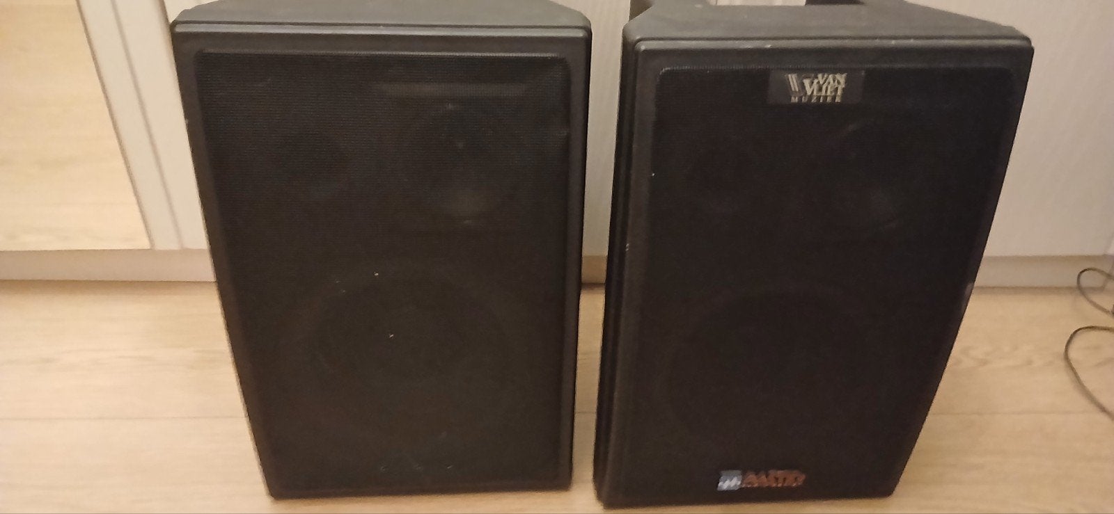 Studio Monitoren speaker set., Audio, Tv en Foto, Gebruikt, Speakerset, 60 tot 120 watt, Basreflex