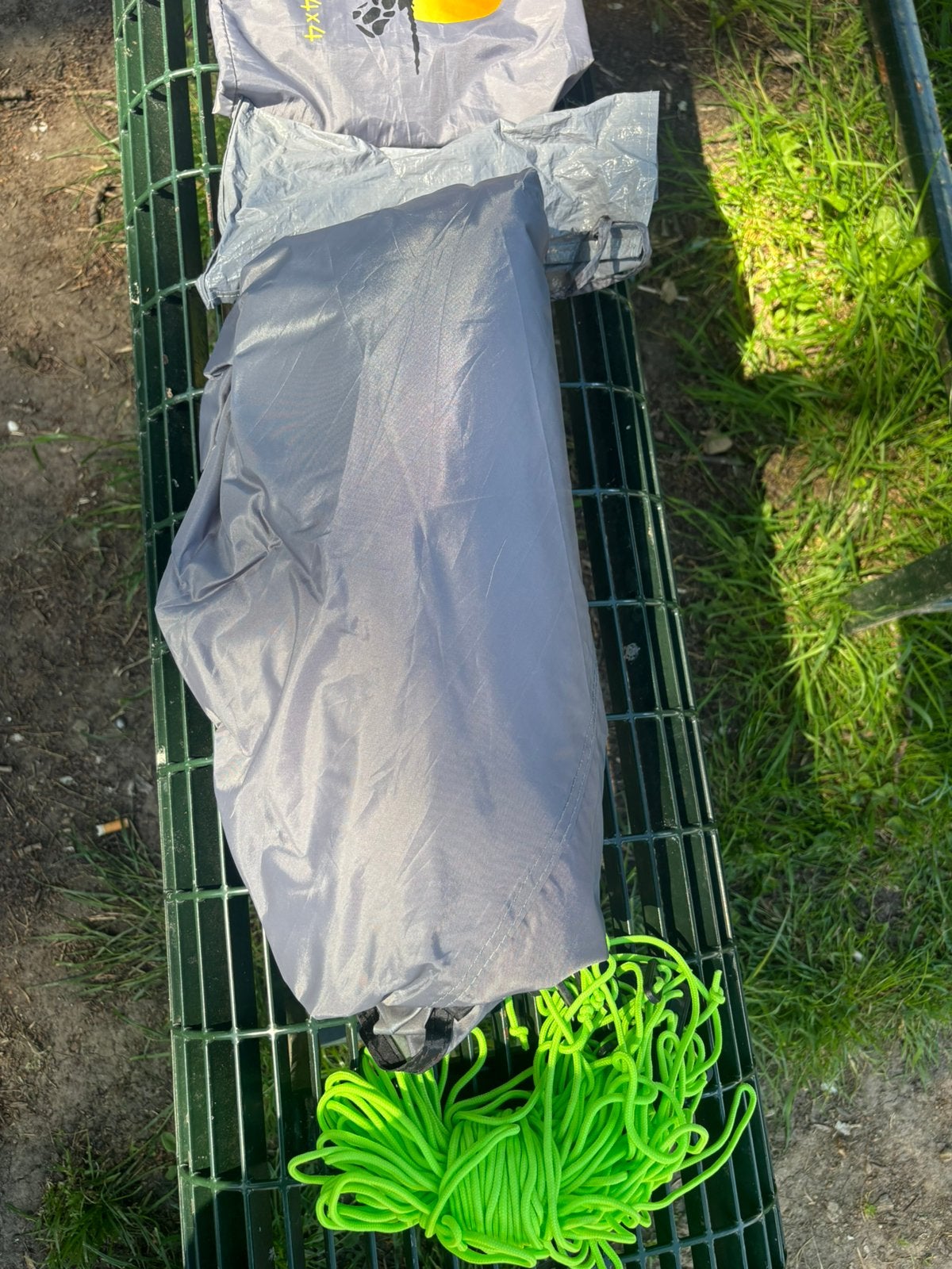 Tarp, Caravans en Kamperen, Ophalen