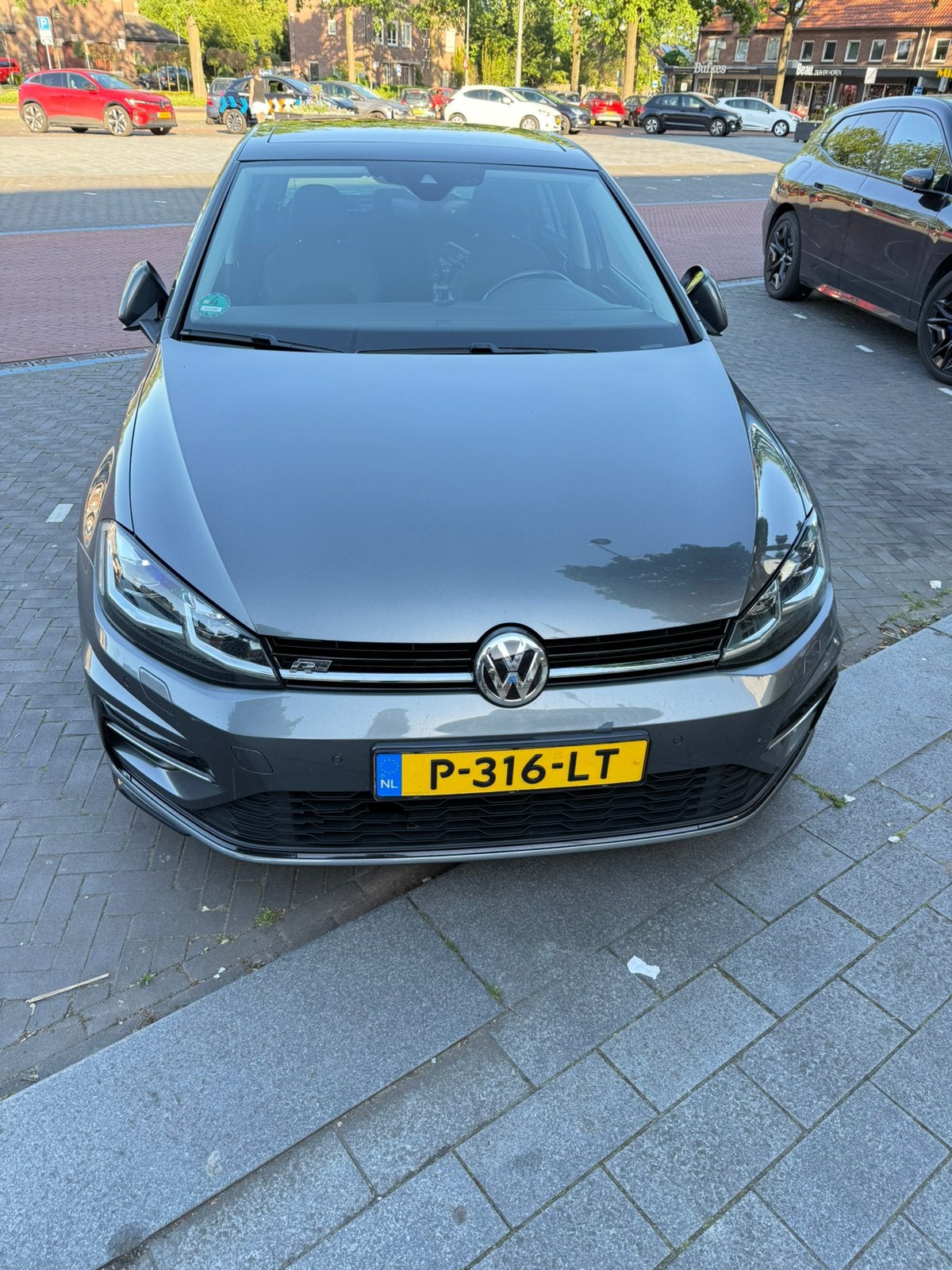 Volkswagen Golf 1.5 TSI 150pk 7-DSG 2018 Grijs, Auto's, Stof, 1498 cc, 4 cilinders, Automatische klimaatregeling