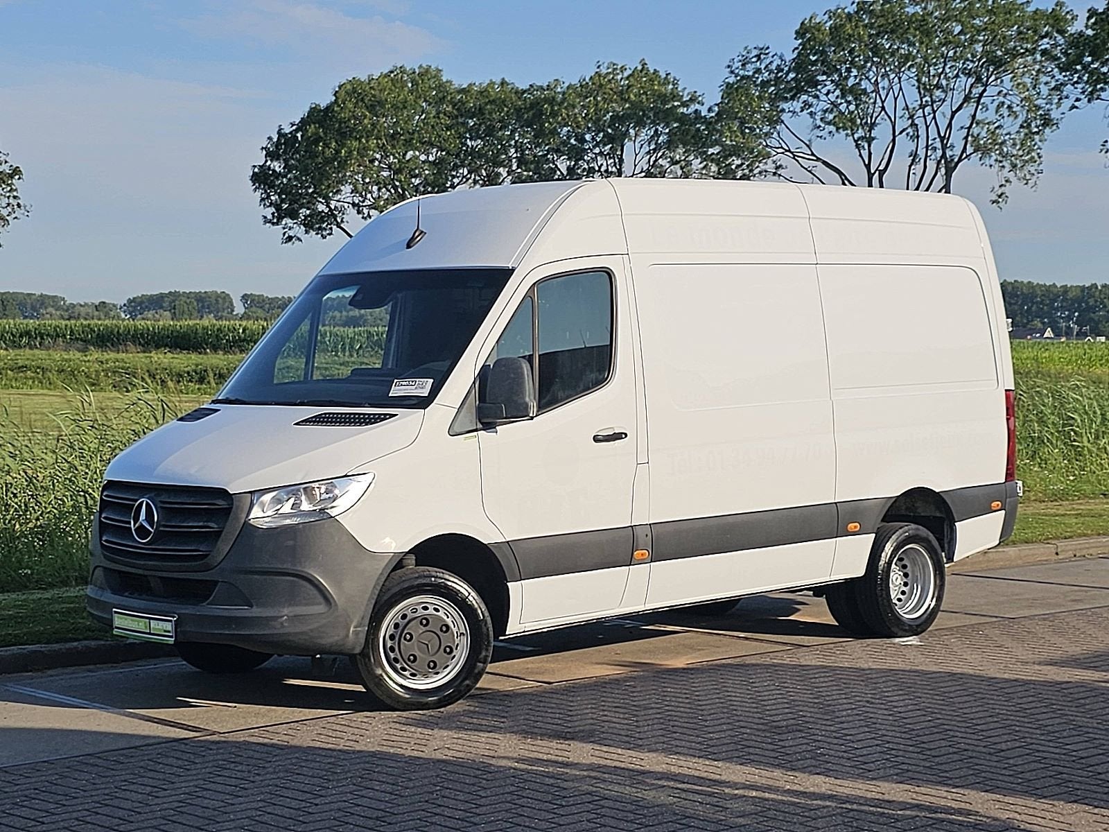 MERCEDES-BENZ SPRINTER 516 l2h2 dubbellucht n1!, Auto's, Bestelauto's, Gebruikt, Euro 6, Mercedes-Benz, Te koop