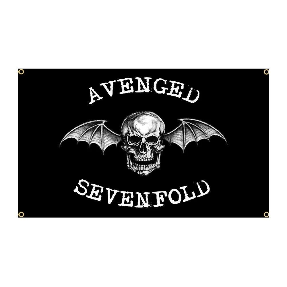 Grote vlaggen Avenged Sevenfold (150x90cm), Ophalen of Verzenden, Nieuw