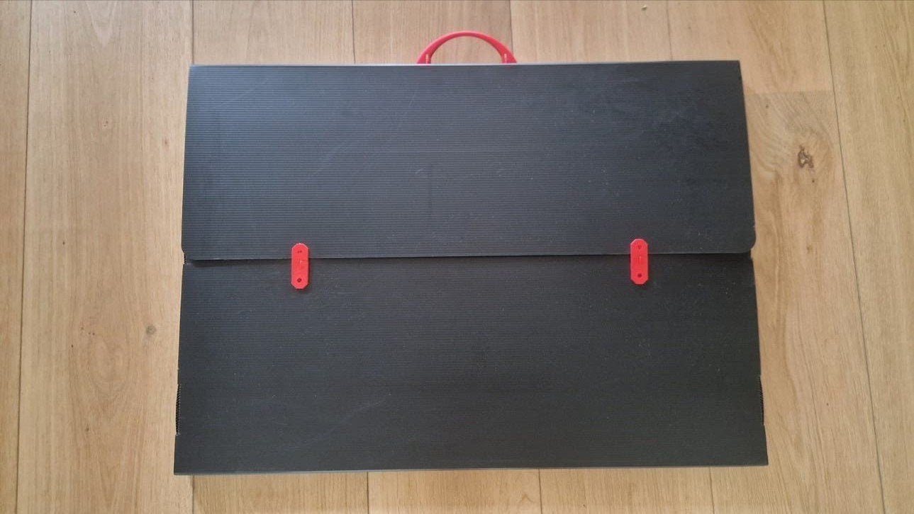 Portfoliomap 73x53 cm / tekenmap /grote documentmap, Ophalen, Gebruikt, Overige typen