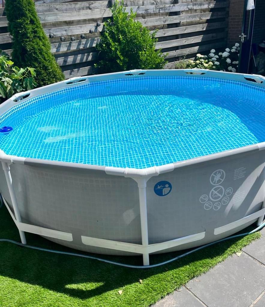 Rond zwembad 3.05 x 76, Tuin en Terras, Ophalen, Minder dan 80 cm, Rond, 300 cm of meer