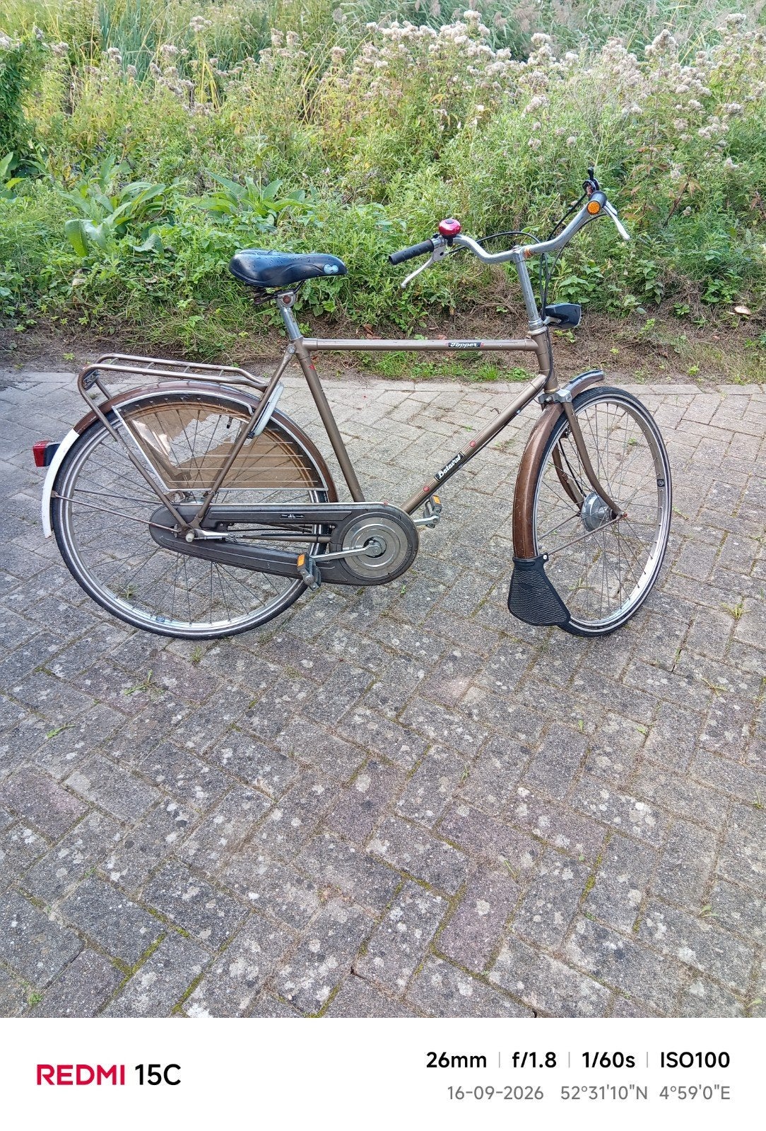 Batavus Topper heren- Goed bod gevraagd, Ophalen, Gebruikt, Velgrem, Versnellingen