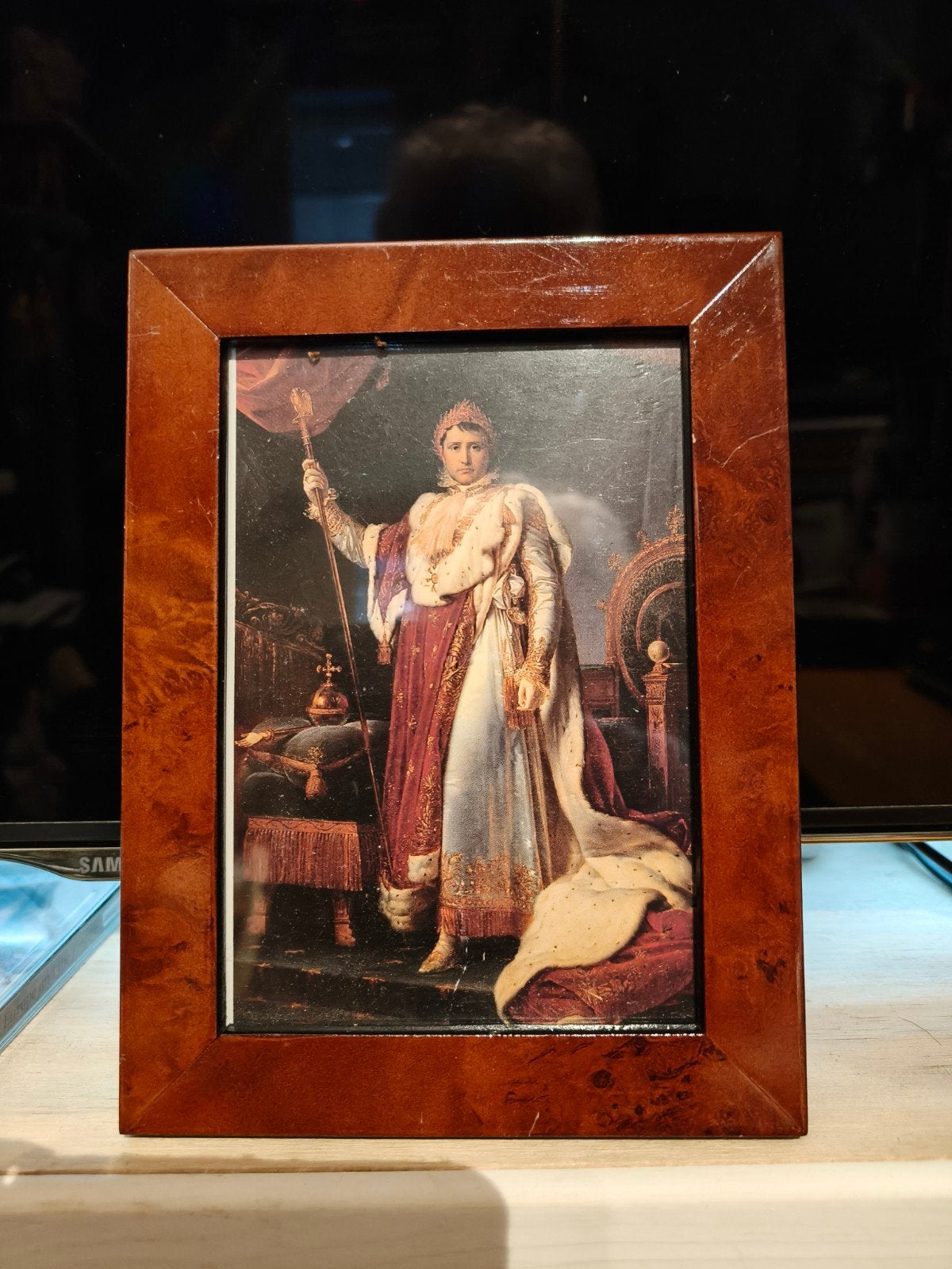 Ingelijste reproductie Napoleon Bonaparte, Ophalen of Verzenden, Landmacht, Nederland