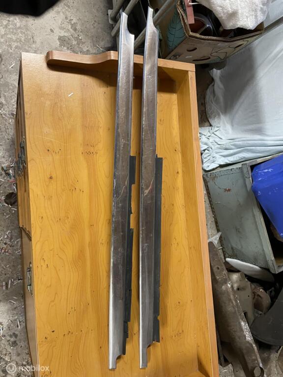 Volvo Amazon Sierlijst set chrome voor onder raam combi, Gebruikt, Ophalen of Verzenden