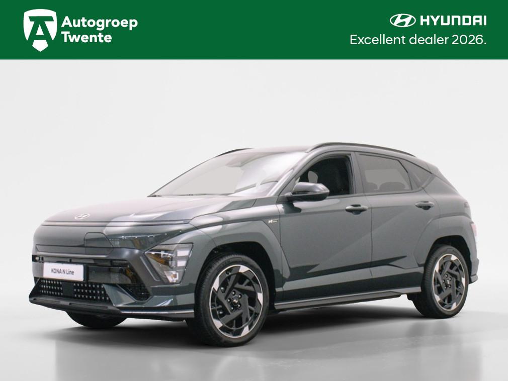 Hyundai KONA Electric N Line Business 64.8 kWh | DEMO | Stoe, Auto's, Hyundai, 12 maanden, Gebruikt, Origineel Nederlands, 204 pk