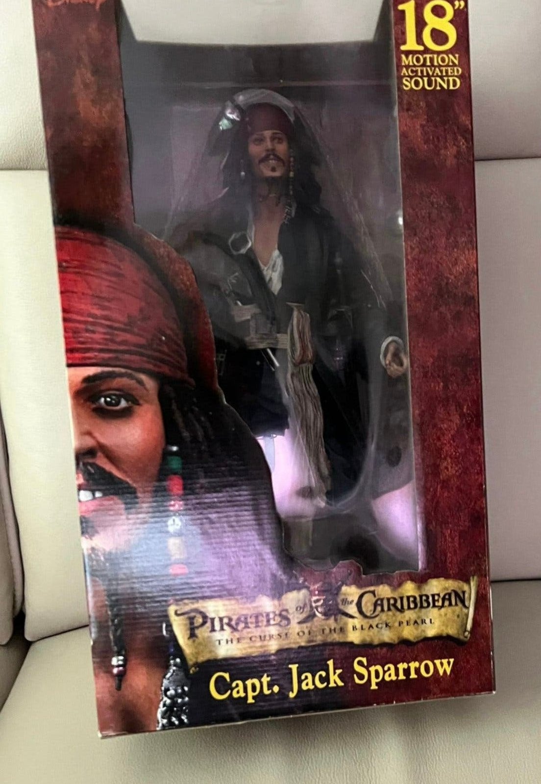 Film pop Jack Sparrow nieuw!!!!, Ophalen of Verzenden, Zo goed als nieuw, Actiefiguur of Pop