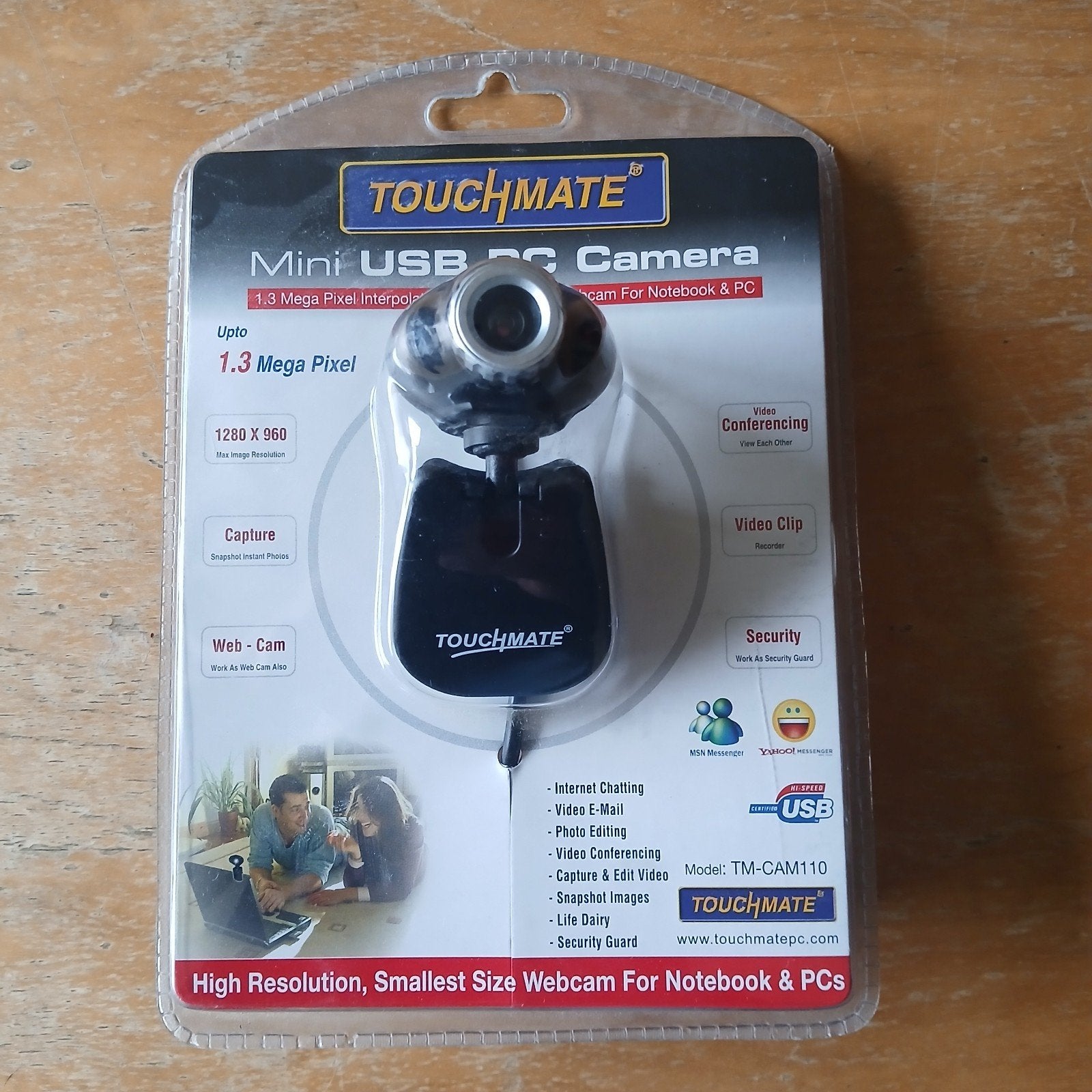 Nieuwe Touchmate Mini USB PC Camera Webcam nootbook & PC, Touchmate, Nieuw, Ophalen of Verzenden, Windows