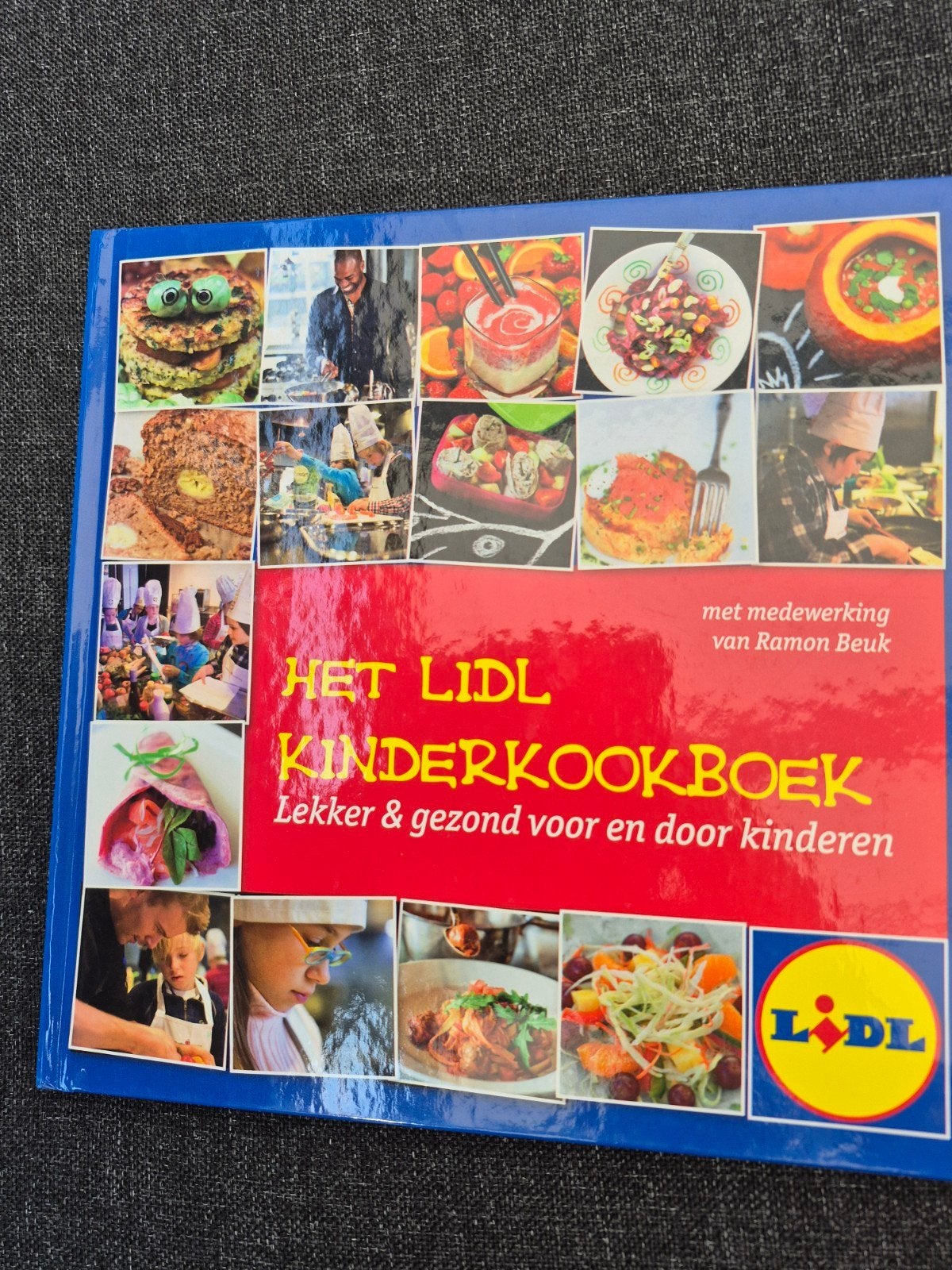Het Lidl Kinderkookboek - Lekker voor en door kinder, Ramon Beuk, Ophalen of Verzenden, Zo goed als nieuw, Hoofdgerechten