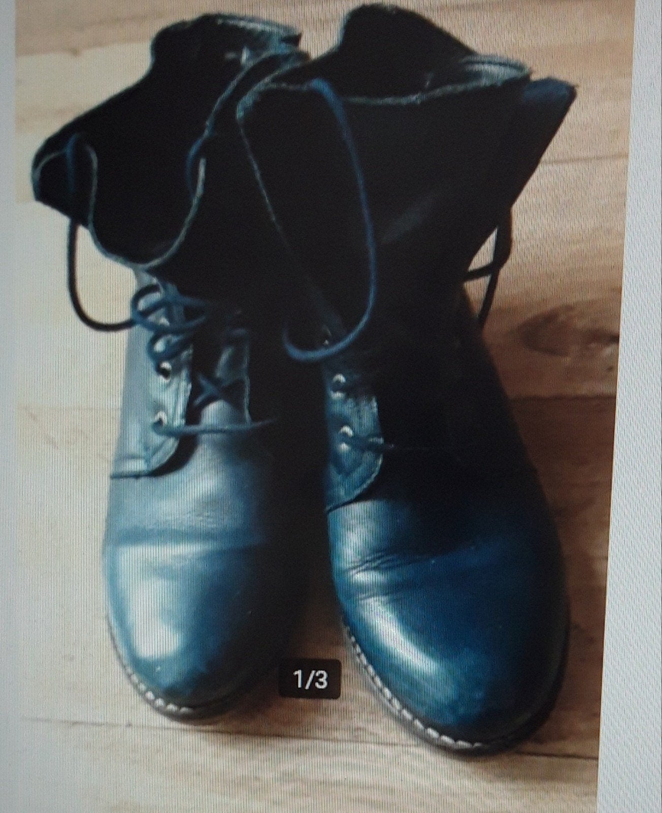 Laarzen Mt.38 (P.I.U.R.E), Kleding | Dames, Schoenen, Hoge laarzen, P.I.U.R.E, Blauw, Ophalen of Verzenden