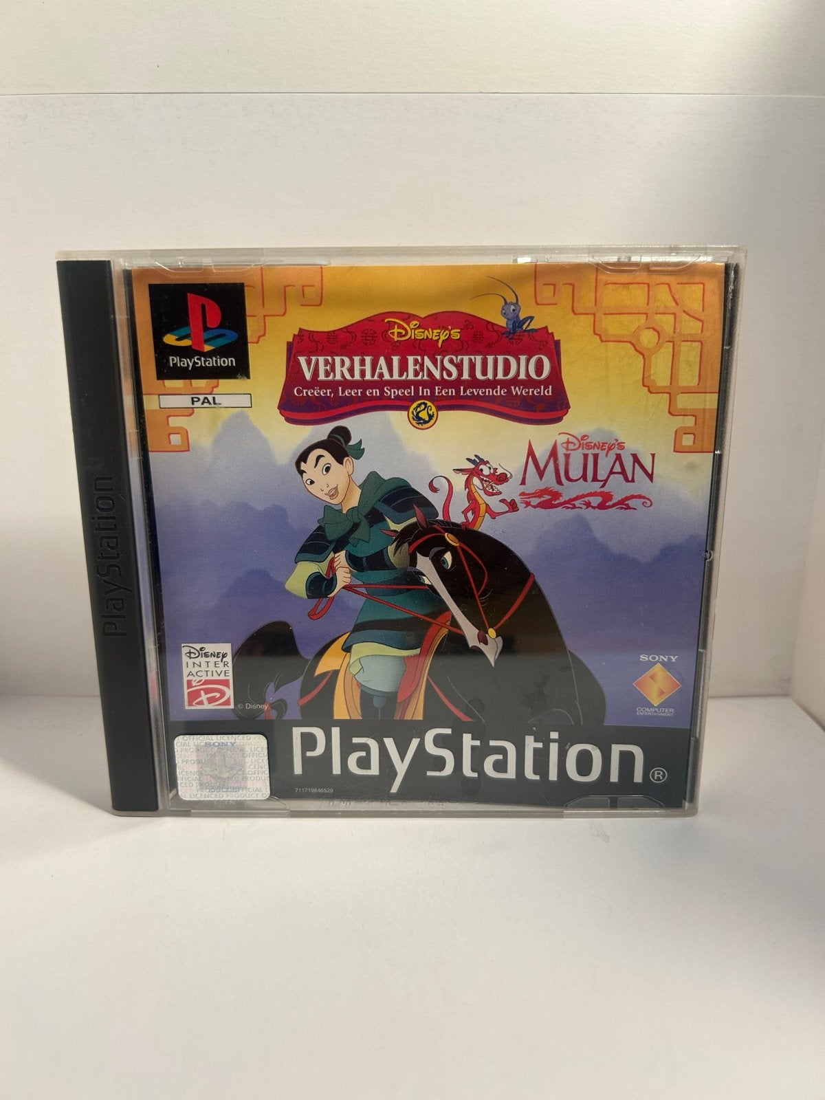 Disney's Verhalenstudio: Mulan - PlayStation 1 (PS1), Puzzel en Educatief, Gebruikt, 1 speler, Ophalen of Verzenden