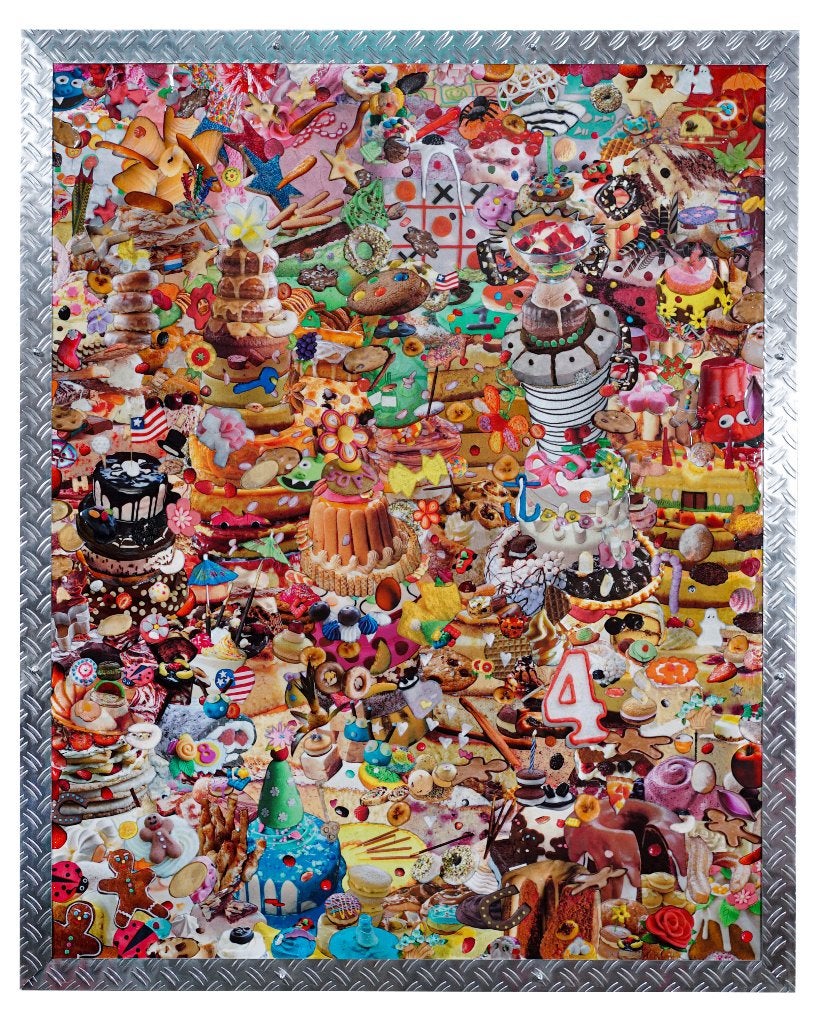 Collage 'Dough-Rem-Mi', Ophalen